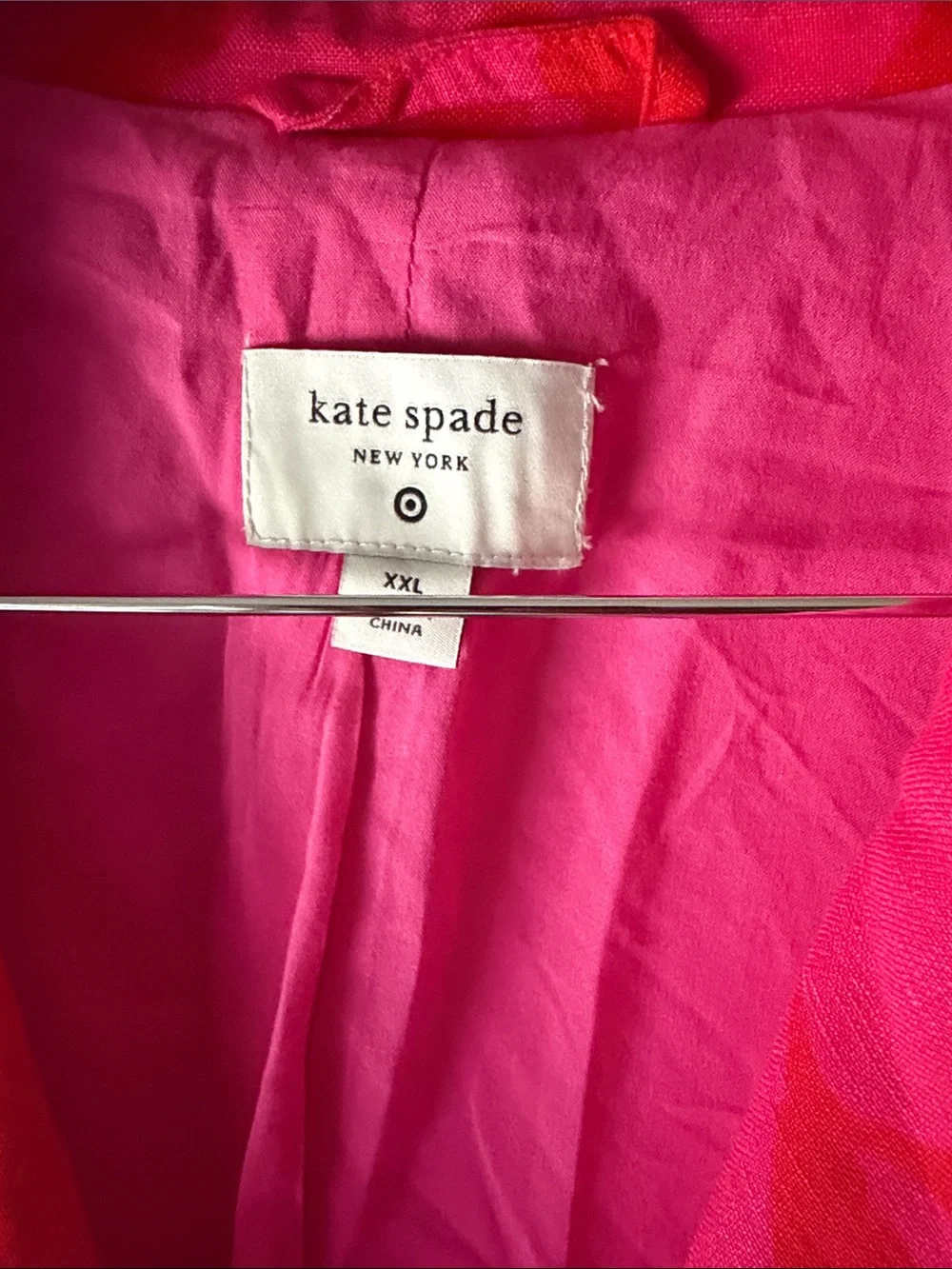 kate spade for Target Pink and Red Floral Blazer
